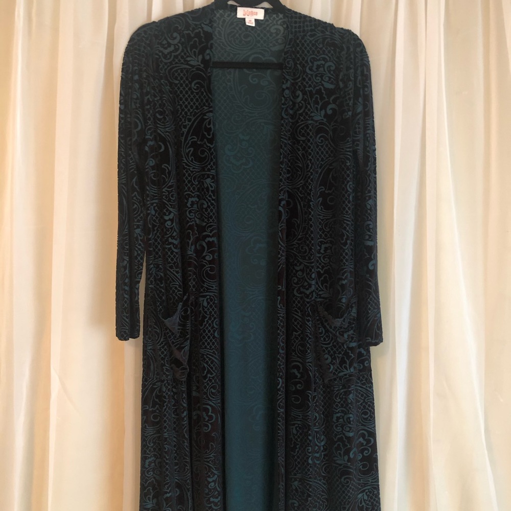 Elegant Velvet Lularoe Cardigan